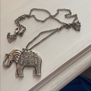elephant pendant necklace